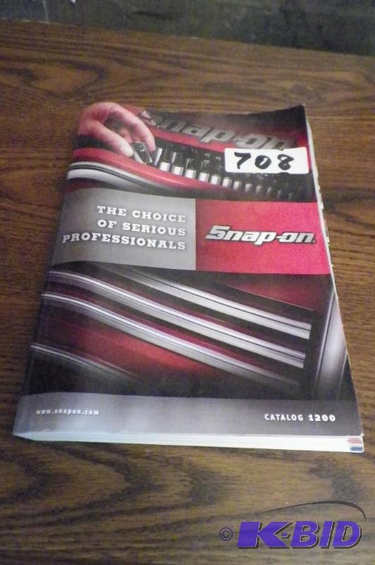 lot 708 image: Snap-on Sales Catalog 1200