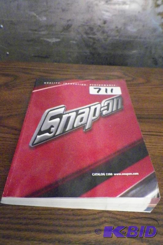 lot 711 image: Snap-on Sales Catalog 1100