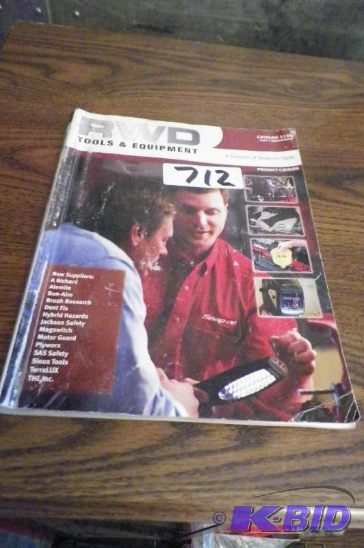 lot 712 image: RWD Tools & Equipment Product Catalog Catalog 1150