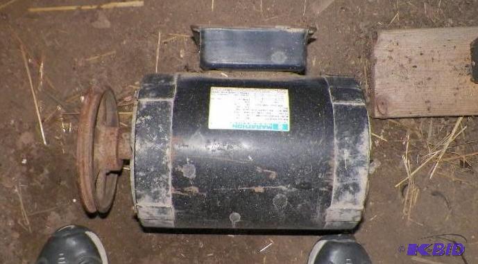 lot 736 image: Marathon 5 HP Motor