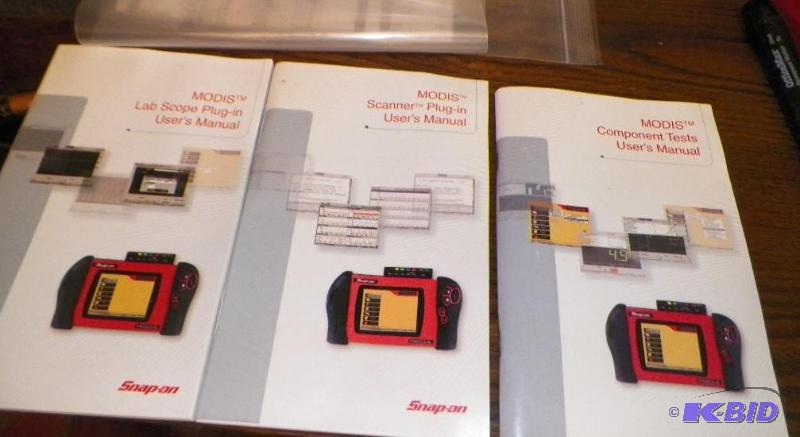 lot 79 image: Snap-on Modis User Manuals
