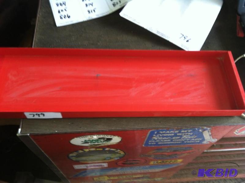 lot 799 image: Snap-on Tool Chest Drawer insert 6 x 21 inches