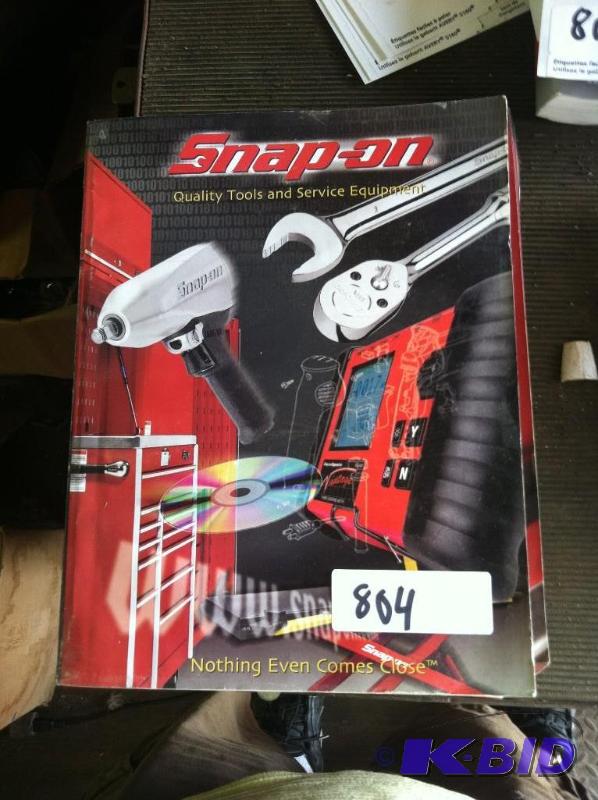 lot 804 image: Snap-on Catalog 600