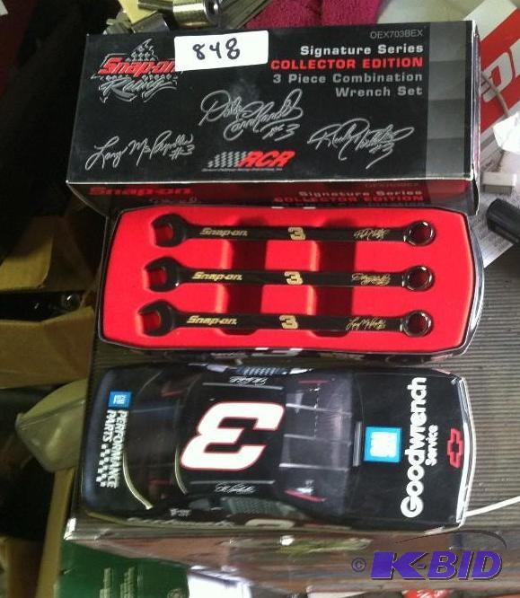 Snap-On /Dale Earnhardt #3 Goodwrench collector’s high quality wrench set