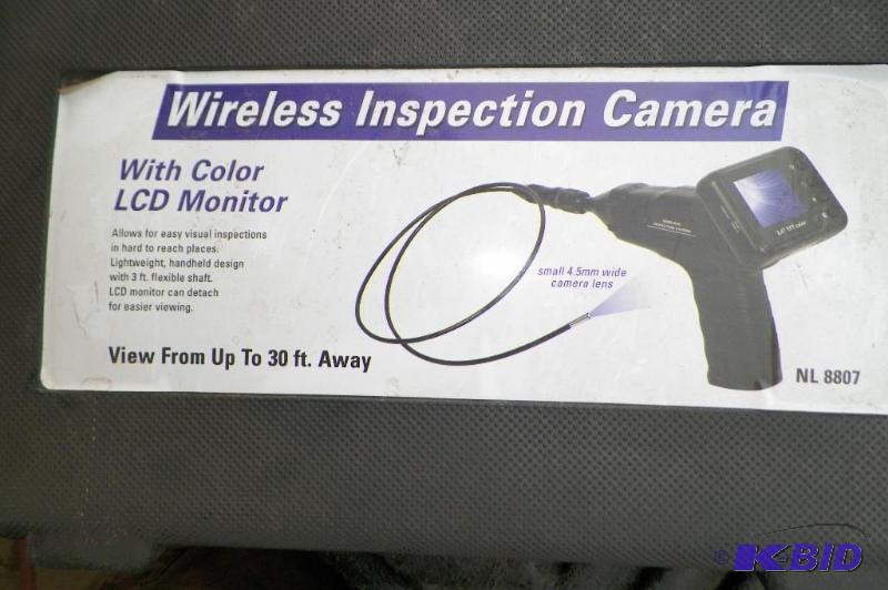 lot 935 image: Wireless Inspection Camera wColor LCD Monitor