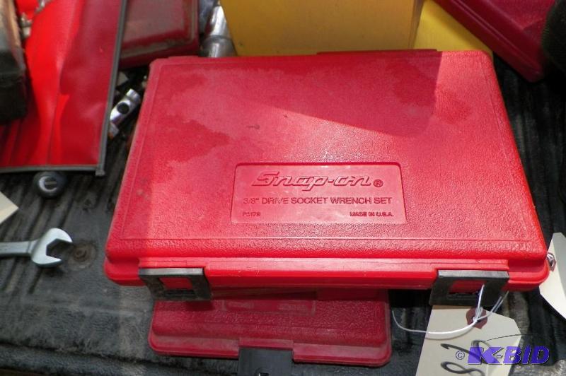 lot 983 image: Snap-on Empty Case 38 Drive Socket Wrench Set PB179