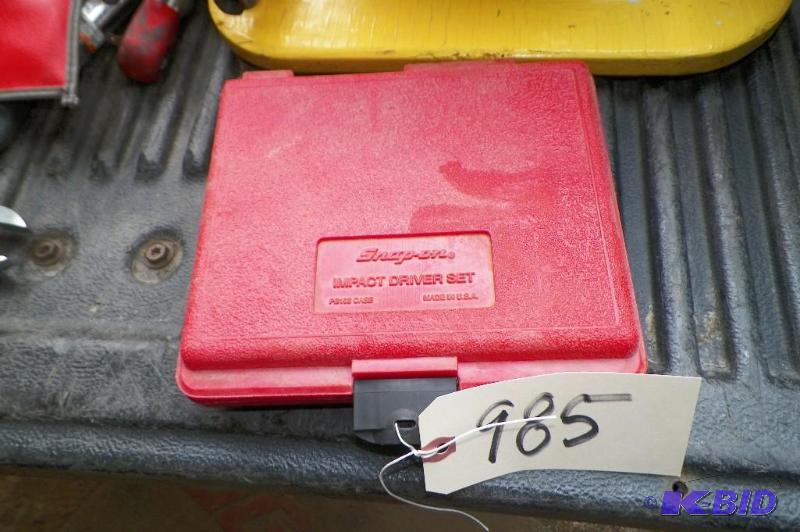 lot 985 image: Snap-on Empty Case PB108 Impact Driver Case