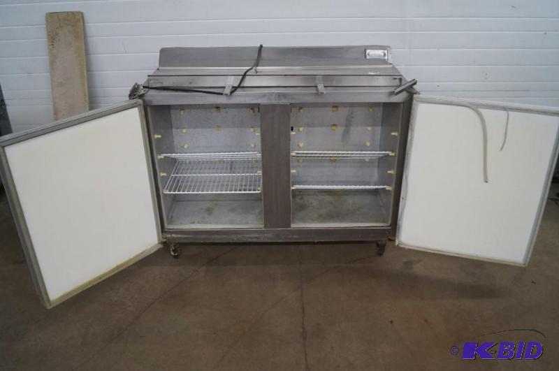 Silver King prep cooler