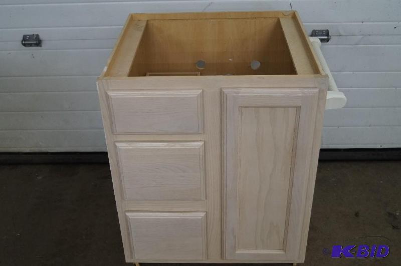 Oak vanity