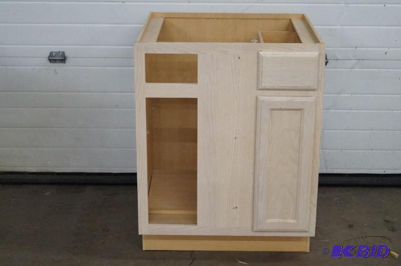 Oak base cabinet