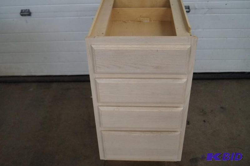 Oak base cabinet