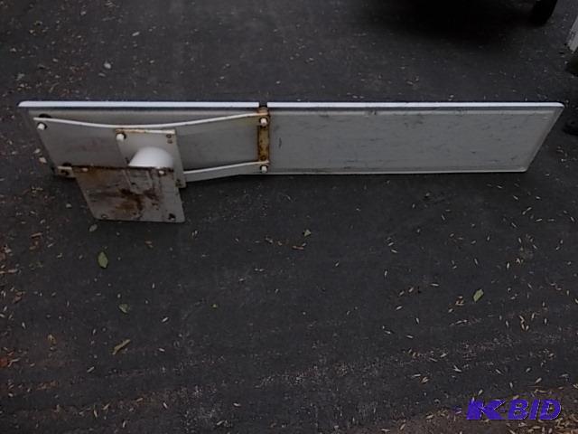 lot 25 image: 8 ft Fiberglass Diving Board With Metal Mount...