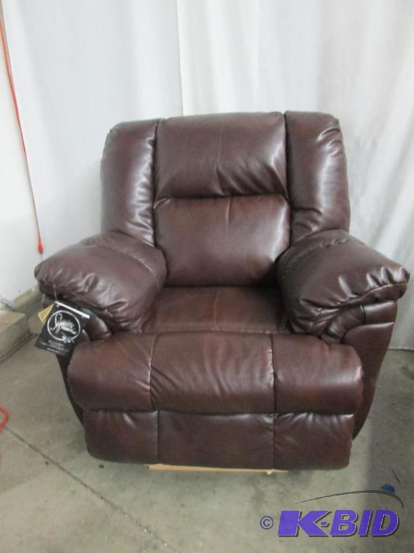 lot 1 image: Signature Design by Ashley RockerRecliner