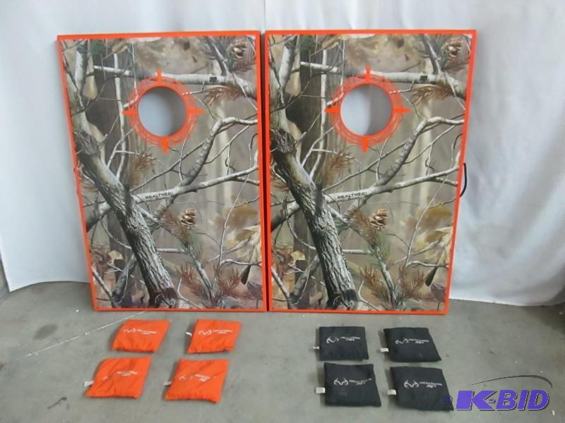 lot 24 image: Triumph Tournament Bag Toss - Realtree Camo