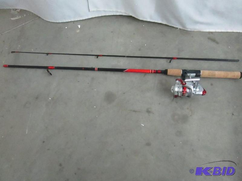 lot 41 image: Shakespeare Catch More Fish Bass Spinning Combo