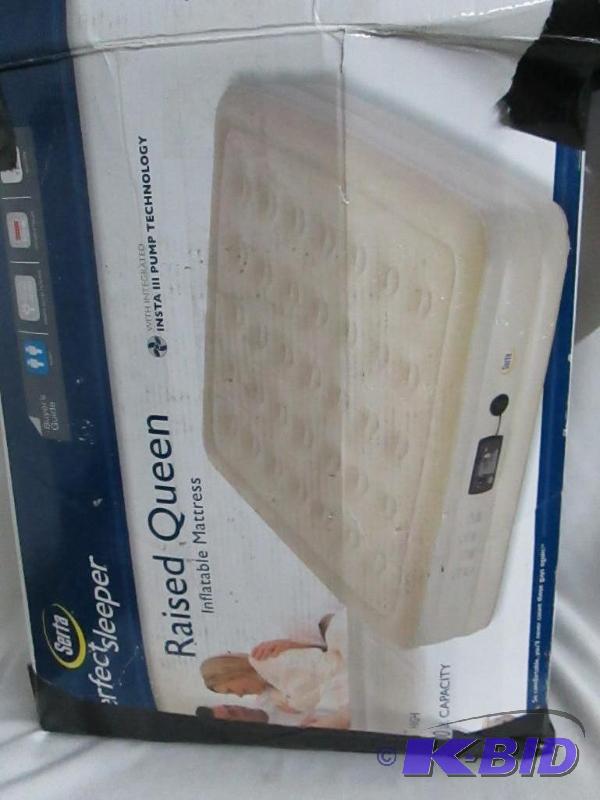 lot 44 image: Serta Queen 16 Raised Airbed