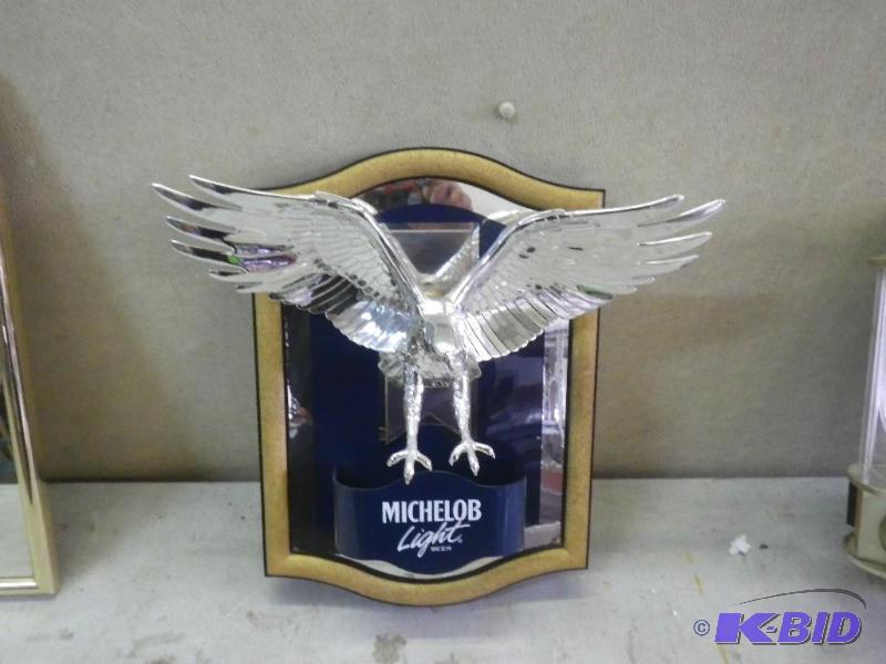 Michelob Light eagle mirror...