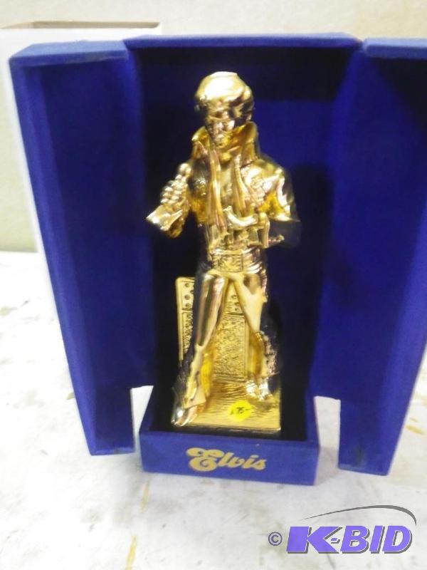 Elvis Gold McCormick decanter...