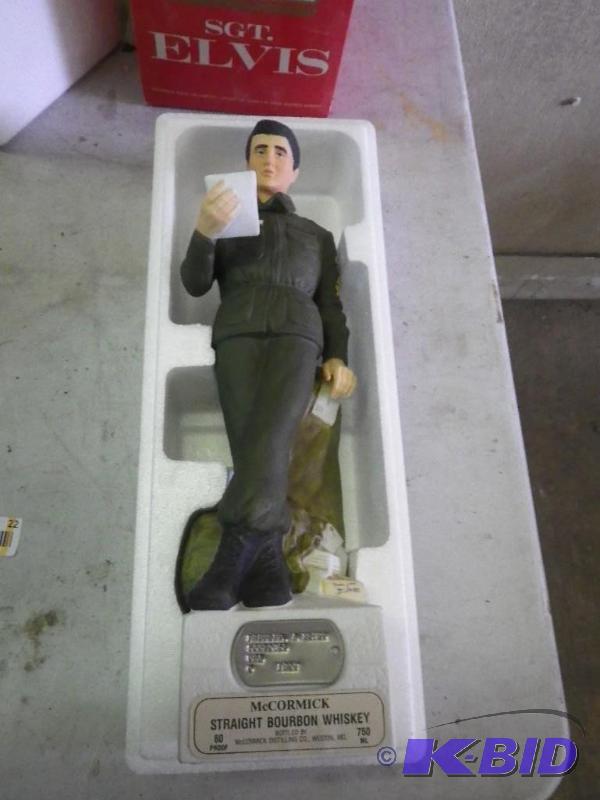 SGT. Elvis McCormick decanter...