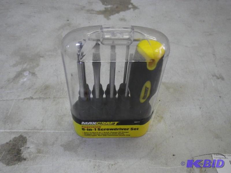 8 in 1 screwdriver set...