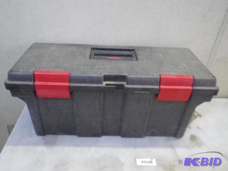 Rubbermaid tool box...