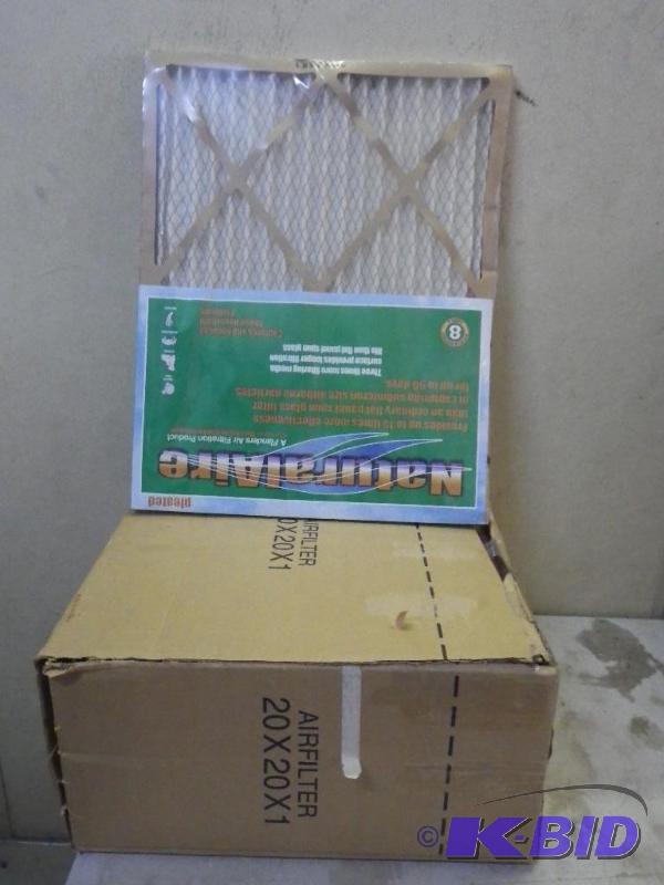 12 20 x 20 x 1 air filters...