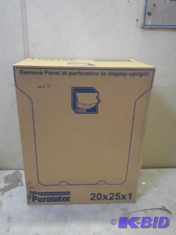 12 20x25x1 air filters...