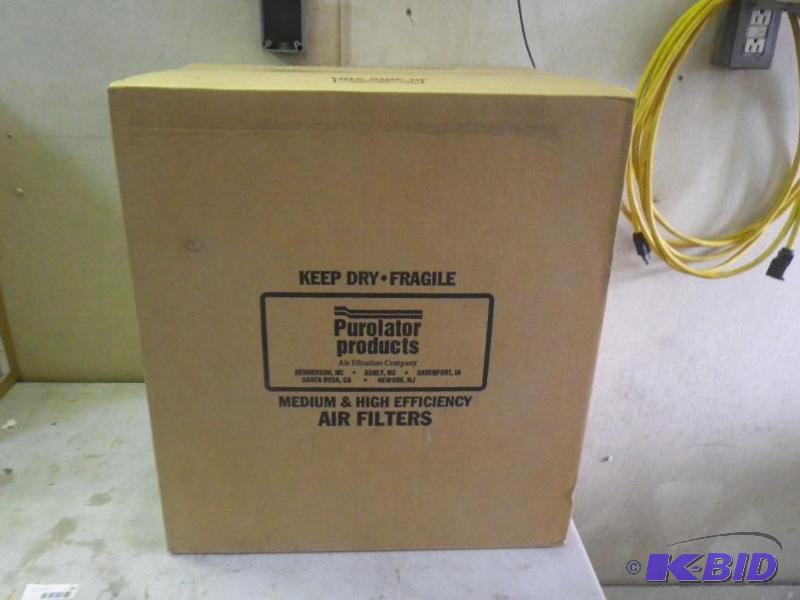 12 20x25x2 air filters...