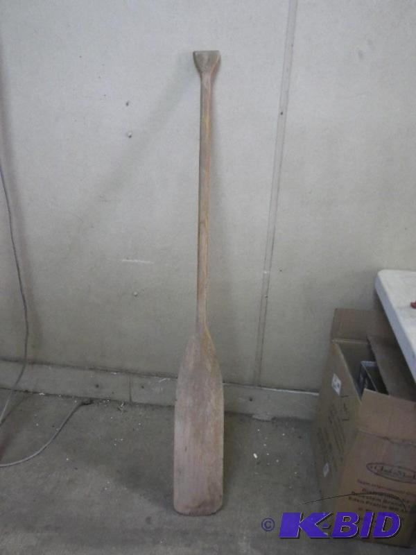 canoe paddle...