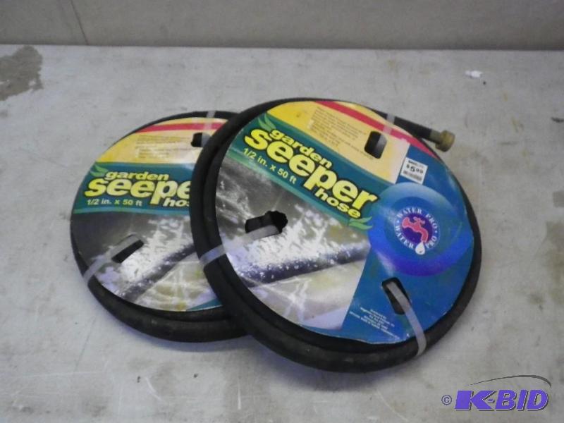 2 new soaker hoses...