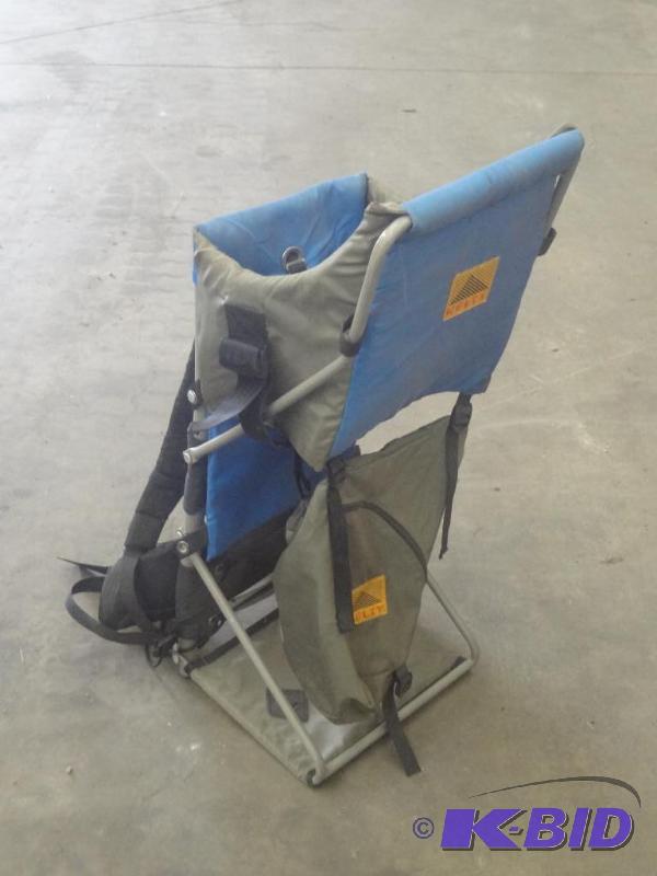 lot 8 image: Kelty Deluxe Hiking Pack With Built-In Child ...