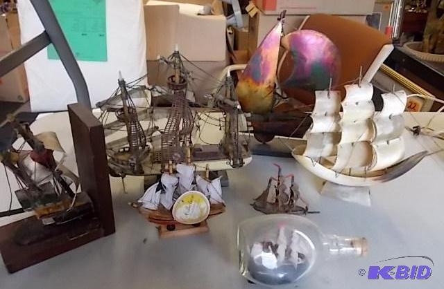 lot 34 image: Collection Of 7 Sailing Ships...
