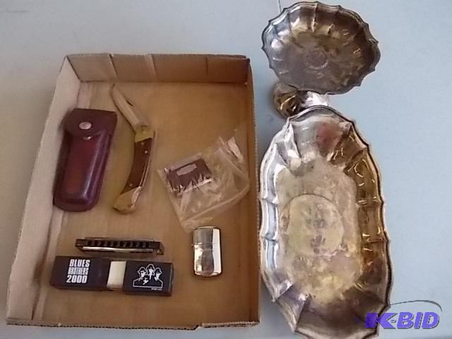 lot 78 image: Buck Knife- (Uncle Henry) With Case, Harmonic...