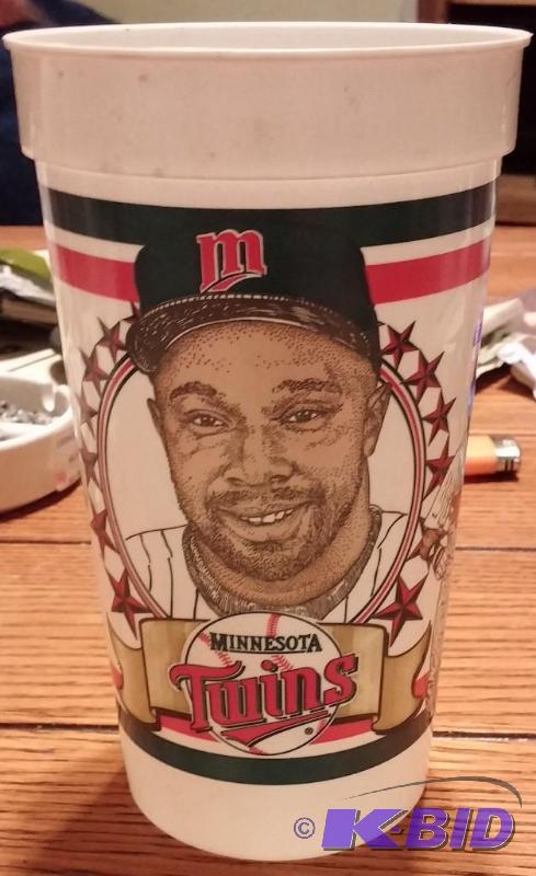 1-Plastiic Collectors Cup-1993 Kirby Puckett-...
