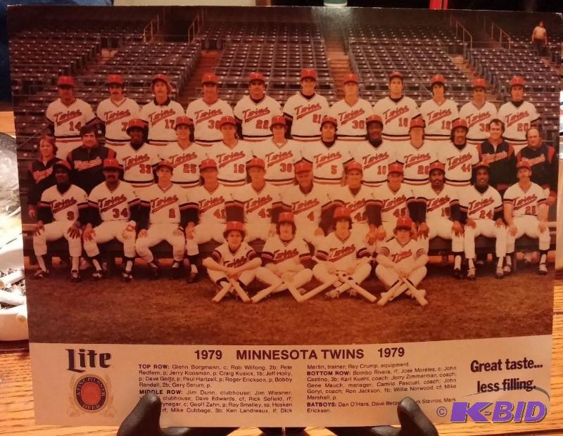 1979 Minnesota Twins Team Picture...