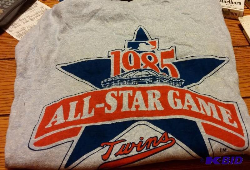 Never worn 1985 All Star Game size L t-shirt...