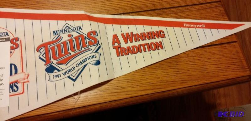 1991 World series Minnesota Twins Winning Tra...