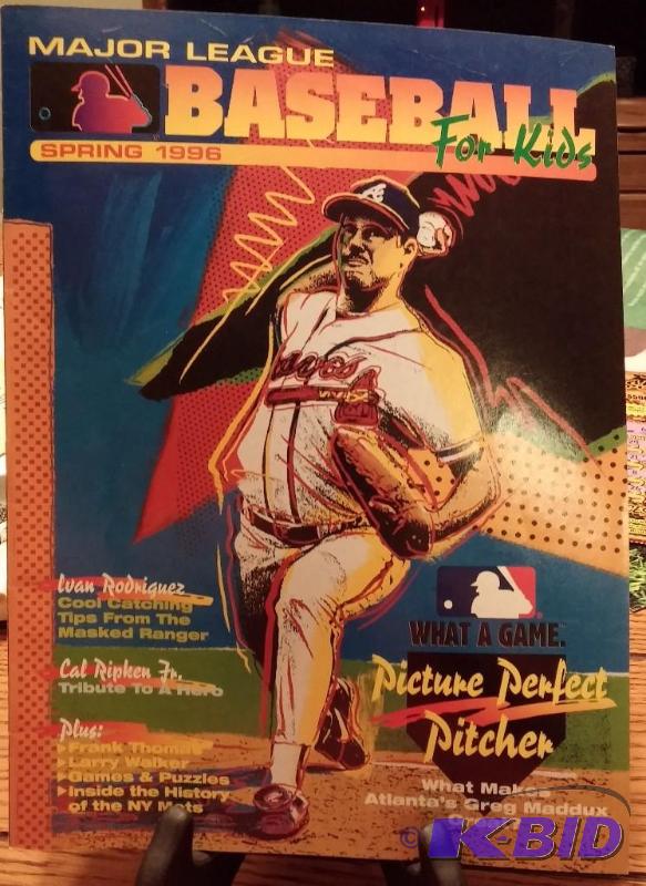 1996 Spring Major League Baseball magazine fo...