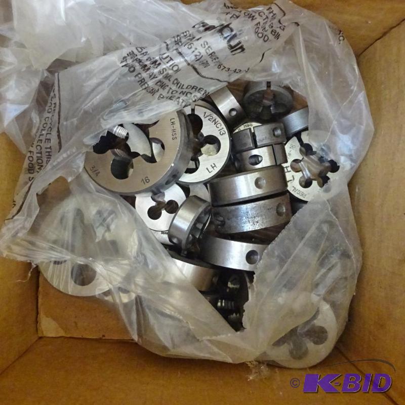 lot 11 image: misc rethreading dies....