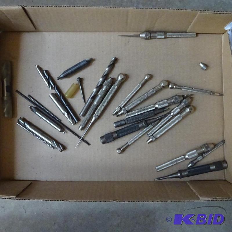 lot 121 image: hand scribers. Hand tool bit holders...