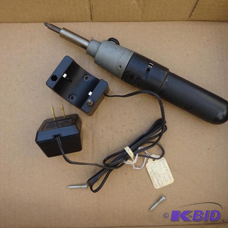lot 133 image: Black and Decker cordless screwdriver...