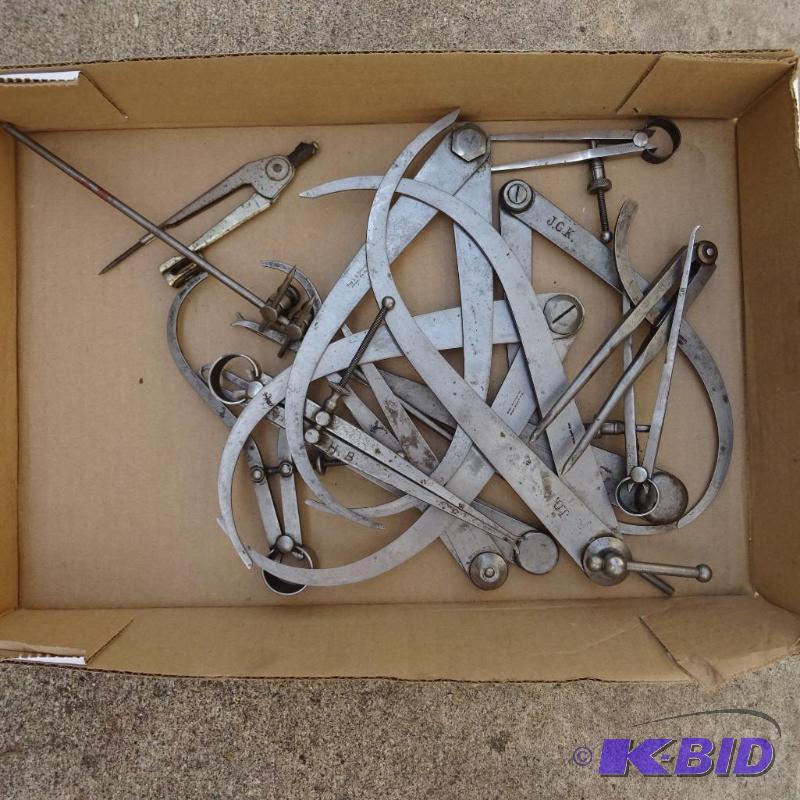 lot 142 image: misc hand calipers...