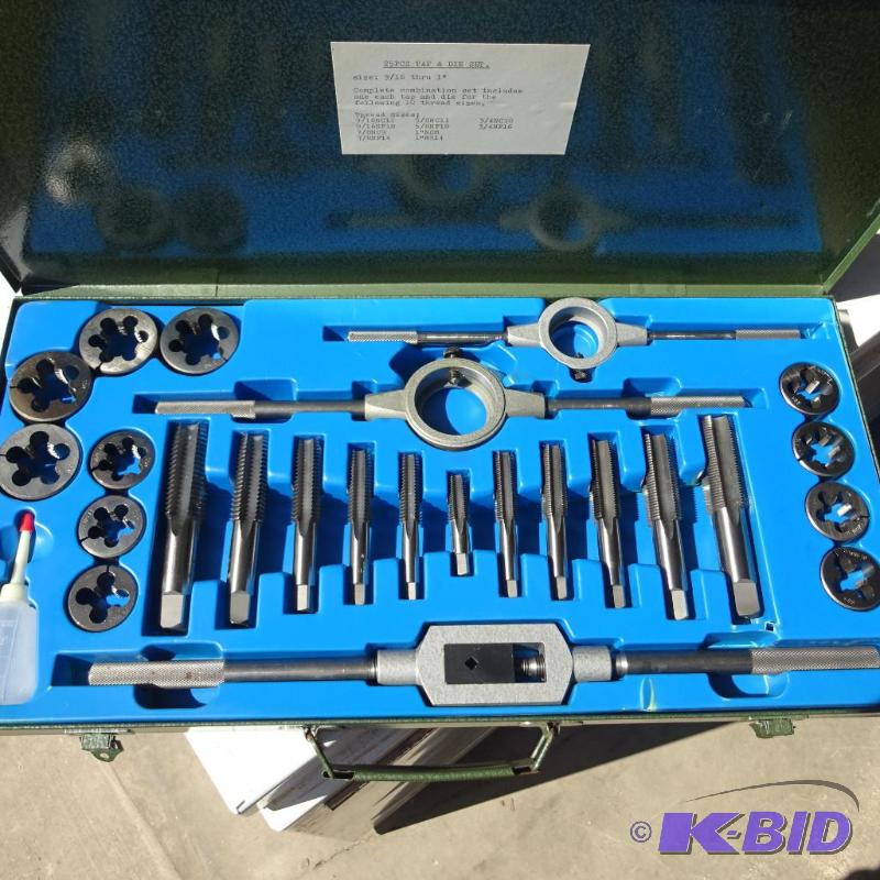 lot 16 image: Brand new tap and die set...