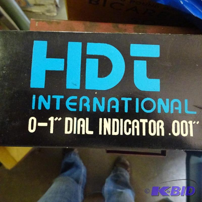 lot 166 image: HDT 0-1" dial indicator. New...