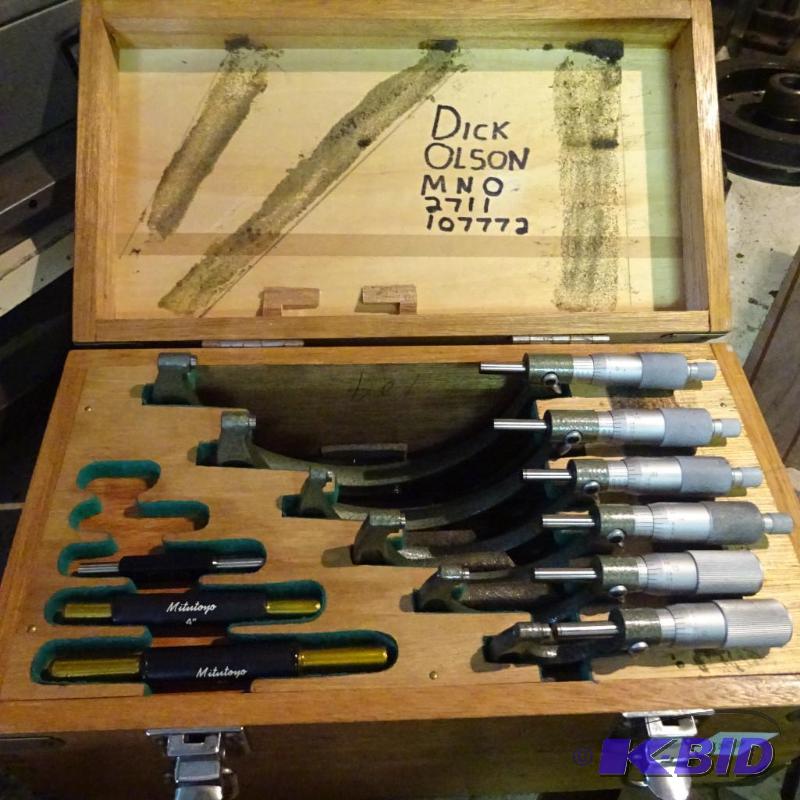 lot 183 image: 6 micrometers MitUtoyo...