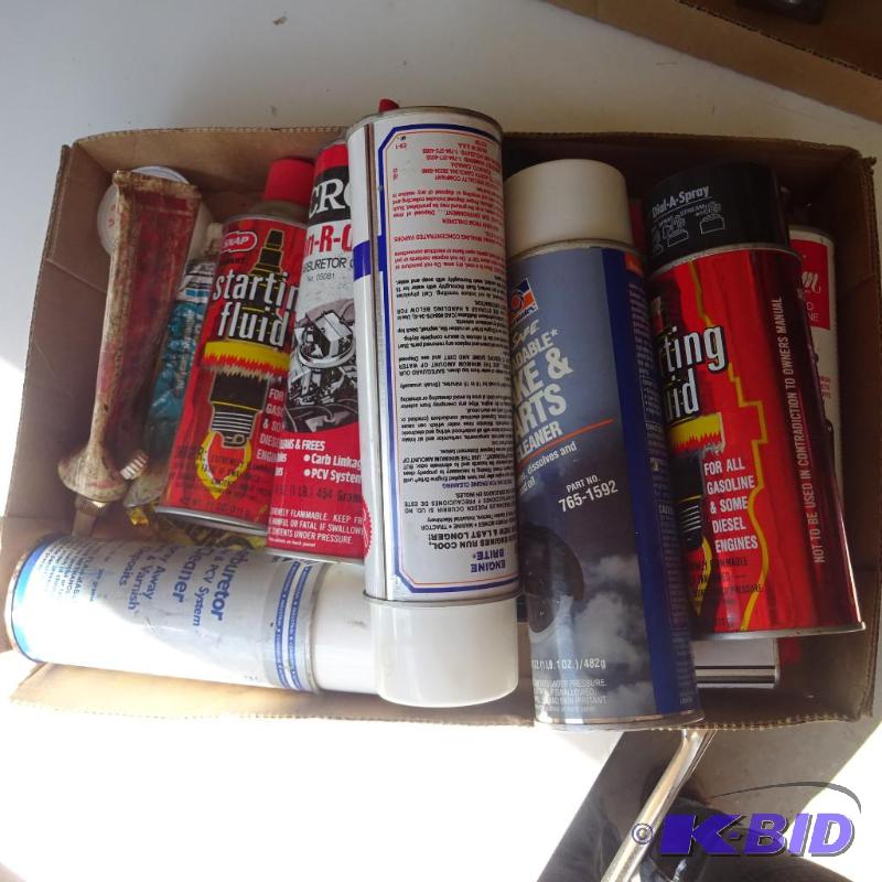 lot 19 image: misc automotive chemicals...
