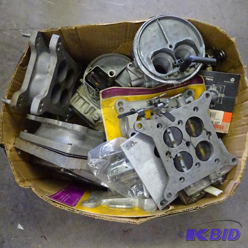 lot 218 image: misc carburetor parts...