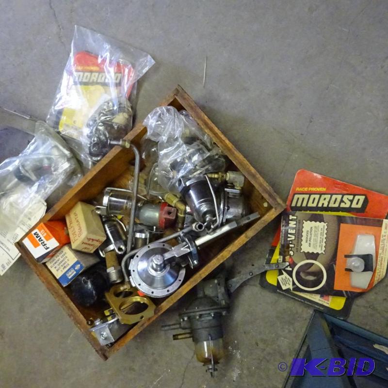 lot 224 image: misc fuel pump and fuel filter parts...