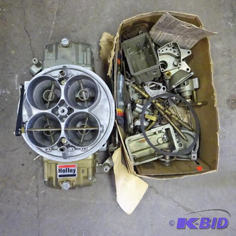 lot 225 image: carburetor and parts...