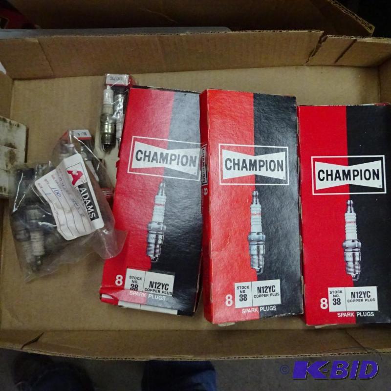 lot 231 image: Champion spark plugs...